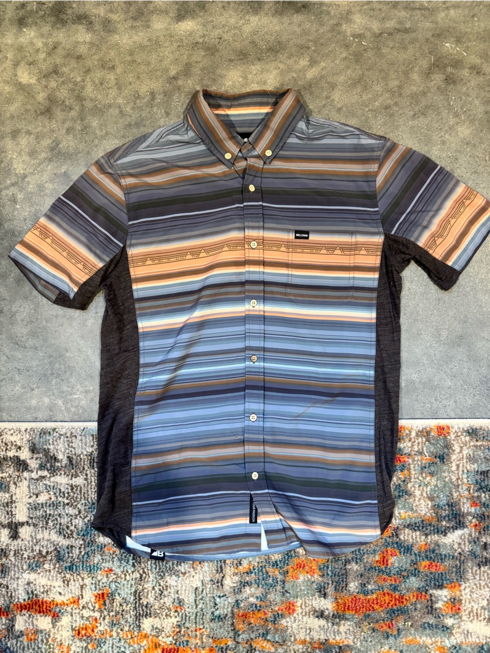 Belong Designs - Vista Stretch Button Down